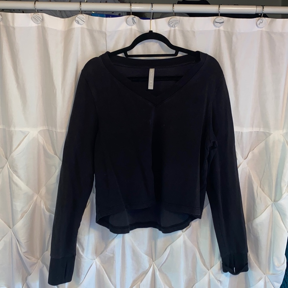 Black Athleta sweater